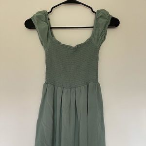 Sage green romper